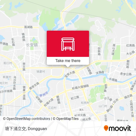 塘下涌立交 map