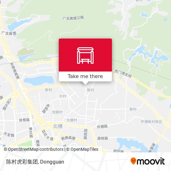 陈村虎彩集团 map