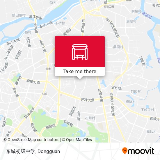 东城初级中学 map