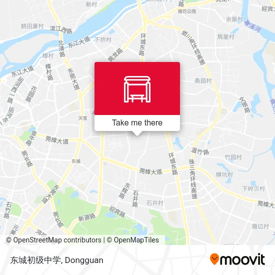 东城初级中学 map