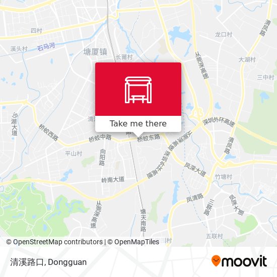 清溪路口 map