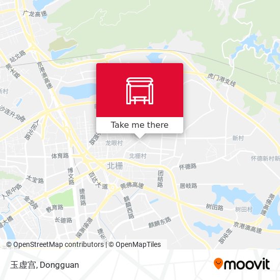 玉虚宫 map