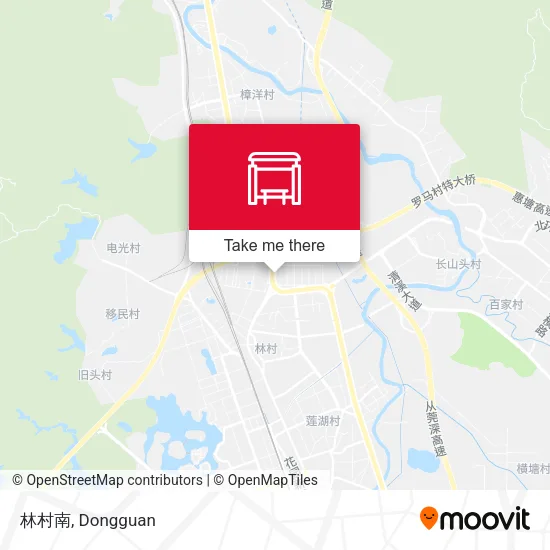 林村南 map