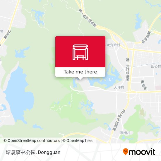 塘厦森林公园 map