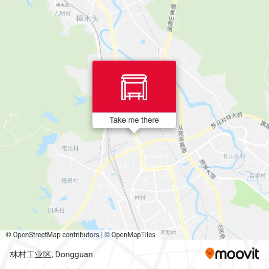 林村工业区 map