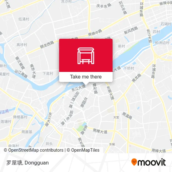 罗屋塘 map
