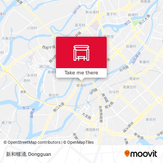 新和螺涌 map
