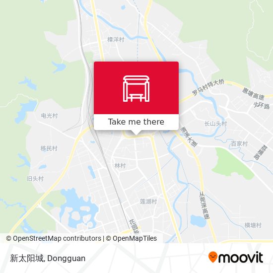 新太阳城 map