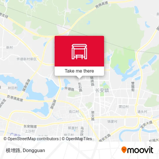 横增路 map