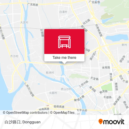 白沙路口 map