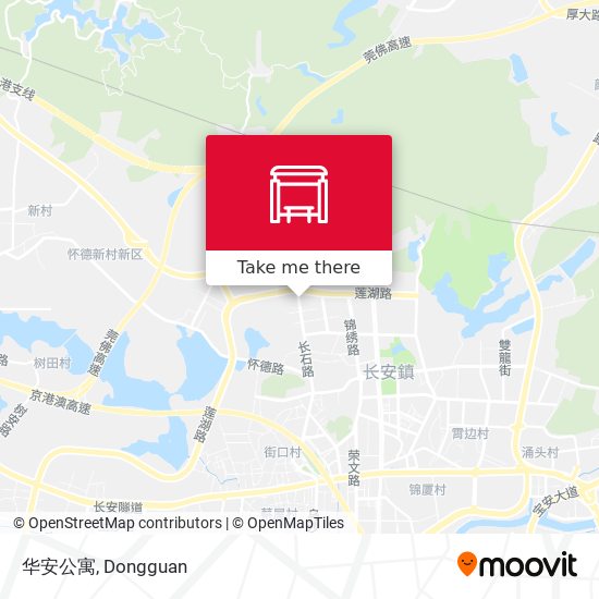 华安公寓 map