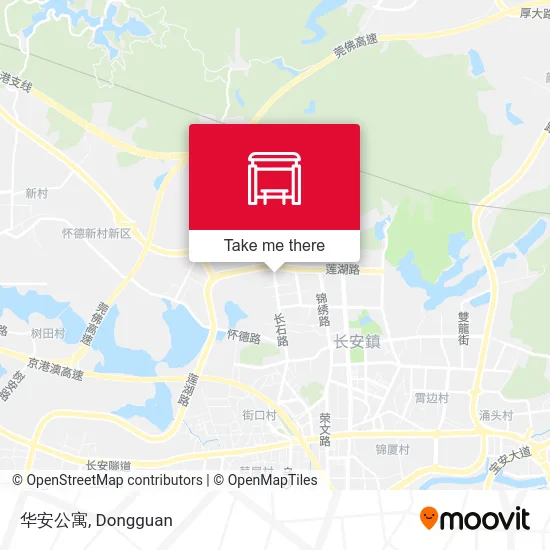 华安公寓 map