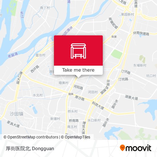 厚街医院北 map