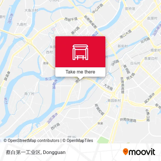 蔡白第一工业区 map
