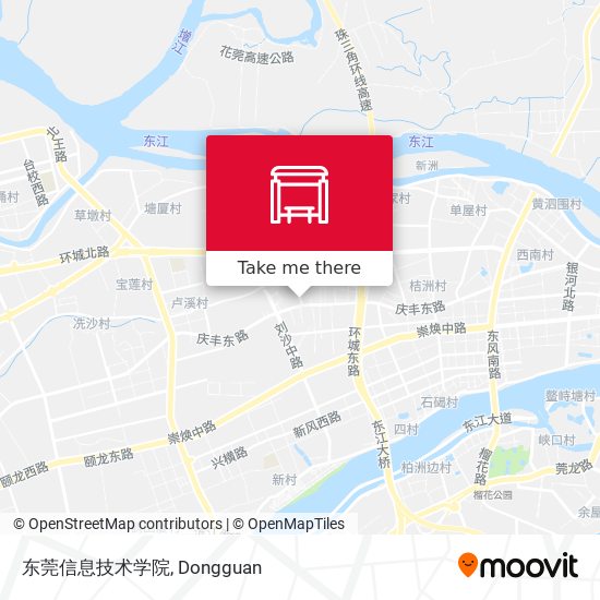东莞信息技术学院 map