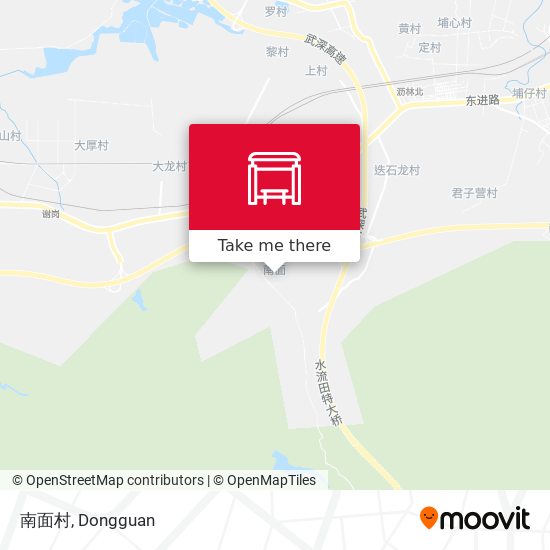 南面村 map