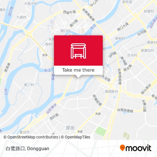 白鹭路口 map