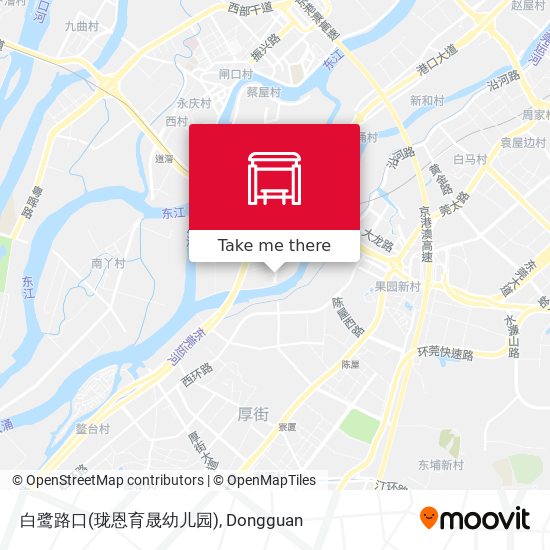 白鹭路口(珑恩育晟幼儿园) map