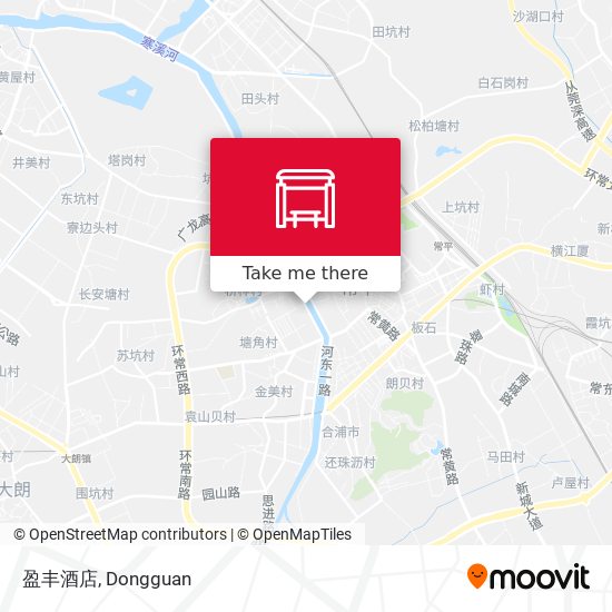 盈丰酒店 map