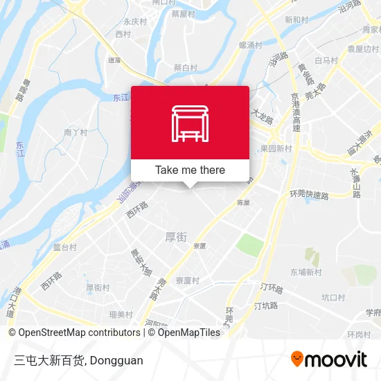 三屯大新百货 map