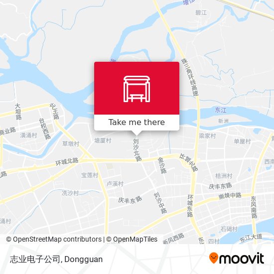 志业电子公司 map
