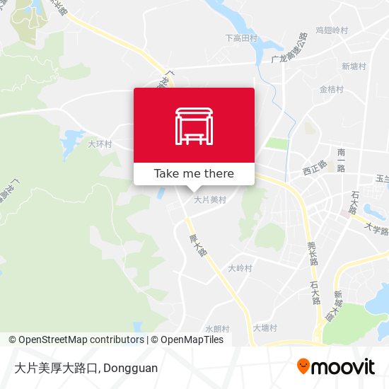 大片美厚大路口 map