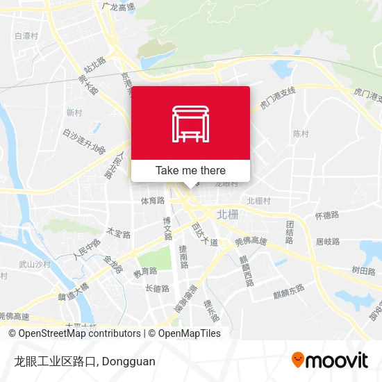 龙眼工业区路口 map