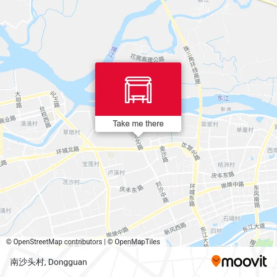 南沙头村 map