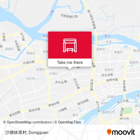 沙腰林屋村 map