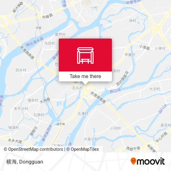 横海 map
