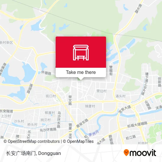 长安广场南门 map