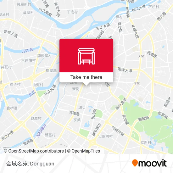 金域名苑 map