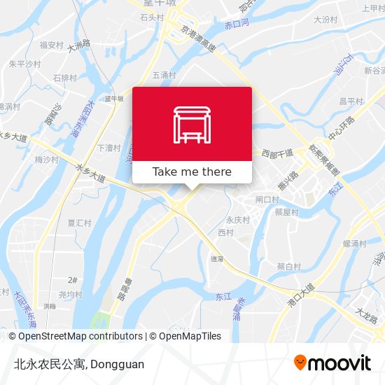 北永农民公寓 map