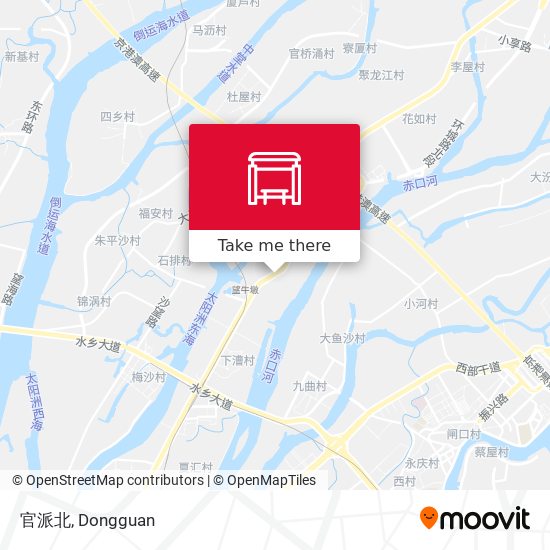 官派北 map