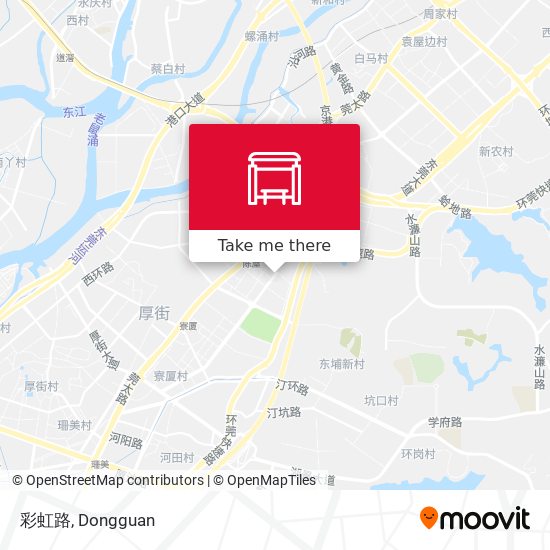 彩虹路 map