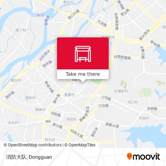 消防大队 map