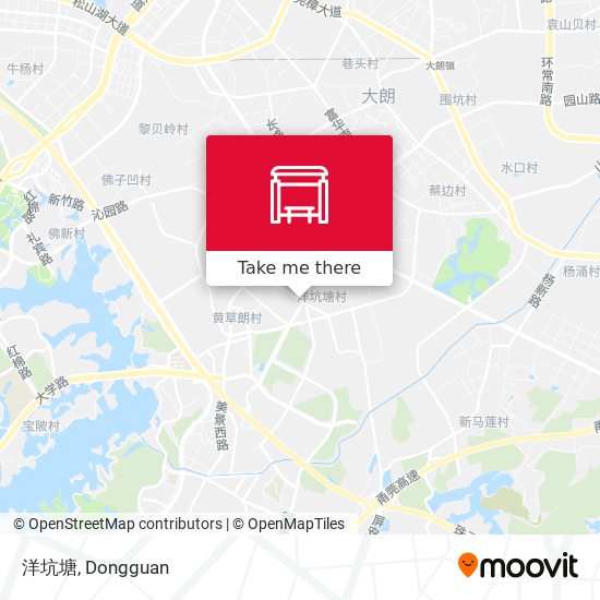 洋坑塘 map