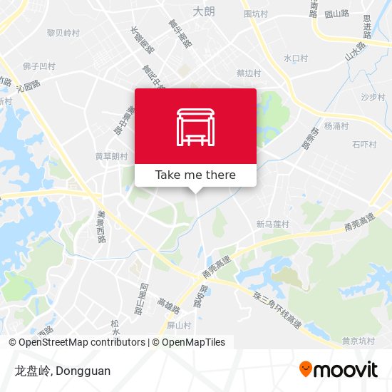 龙盘岭 map
