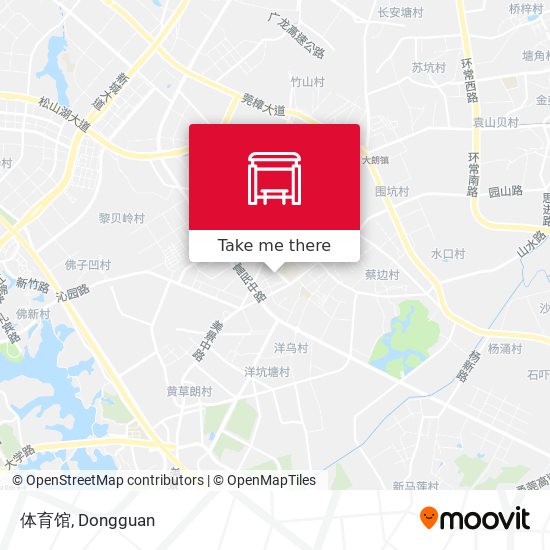 体育馆 map
