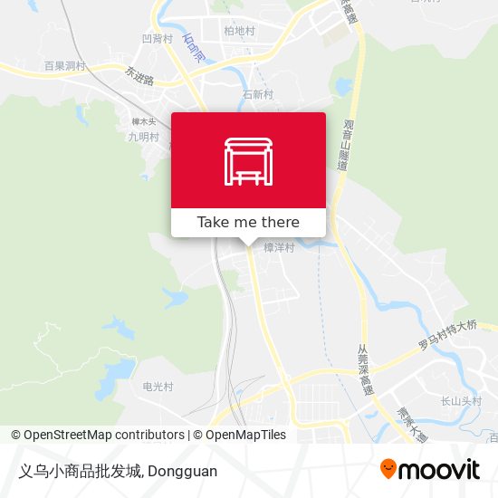 义乌小商品批发城 map