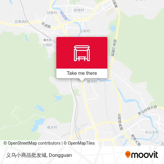 义乌小商品批发城 map