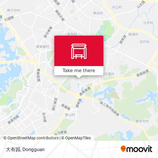 大有园 map