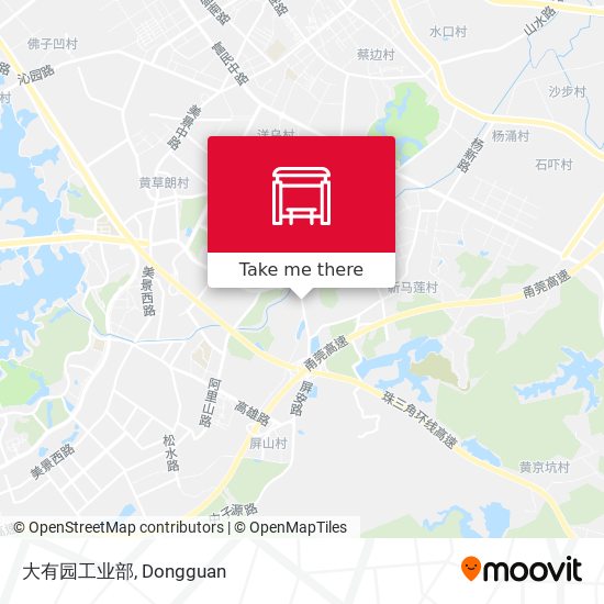 大有园工业部 map