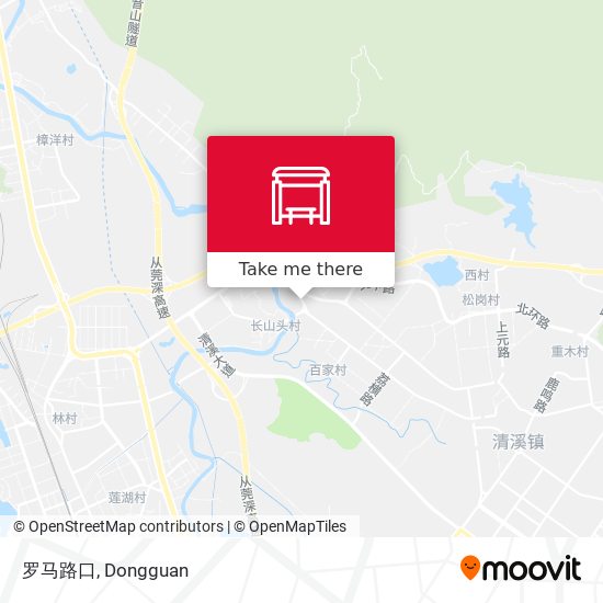 罗马路口 map