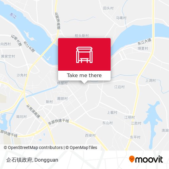 企石镇政府 map