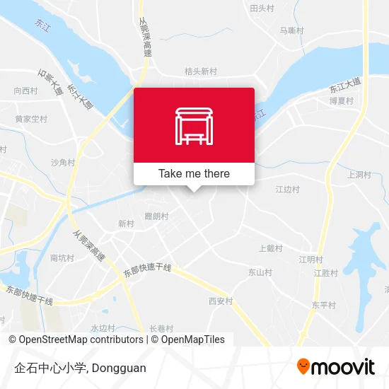 企石中心小学 map