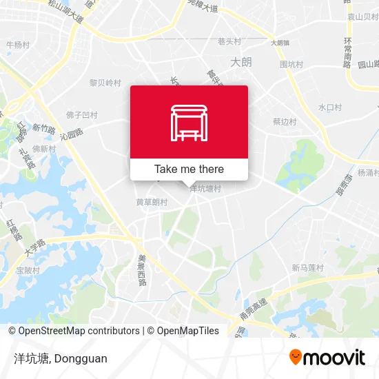 洋坑塘 map