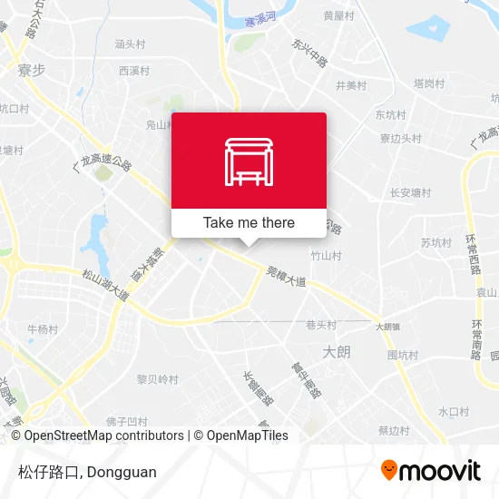 松仔路口 map
