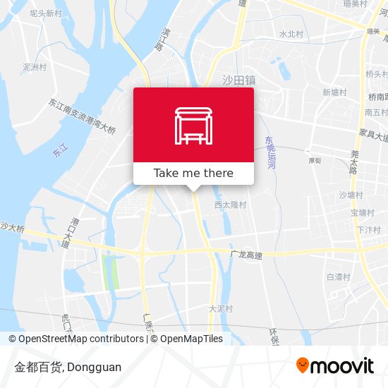 金都百货 map