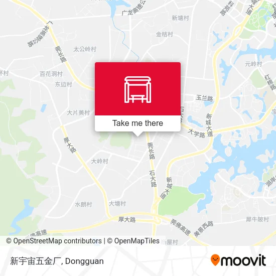 新宇宙五金厂 map